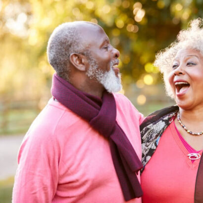 Home 1 Happy old couple enjoy with smile face